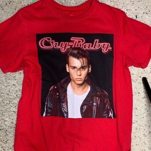 Cry baby graphic tee